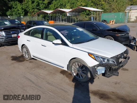 ✅ 2015 Hyundai Sonata Limited • VIN: 5NPE34AFXFH179067 • Лот: 43375195. Опубликован ранее на IAAI с пробегом 95 986 миль. Бесплатный доступ к архиву аукционных продаж из США и подробный отчёт об истории автомобиля на DreamBid. Изображение 1.