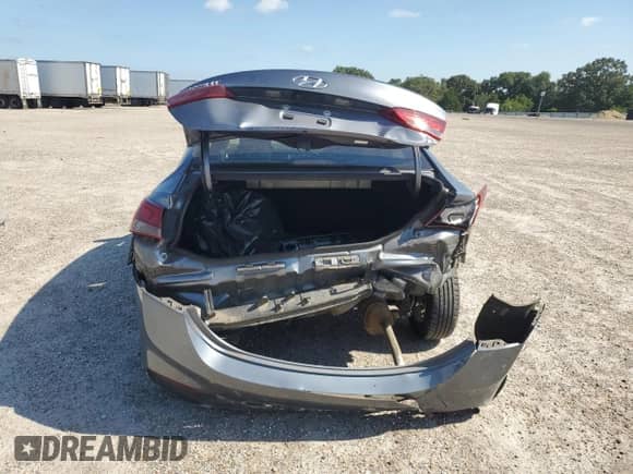 2019 Hyundai Accent SEL with VIN 3KPC24A33KE056046, listed as a Copart auction lot 66939335 with 52,995 mi miles and Salvage title. Bid and sale history available at DreamBid. Image 6.