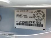 ✅ 2003 Acura RSX • VIN: JH4DC54803C803351 • Lot: 70438305. Listed on Copart with 211,559 mi. Free auction sales archive from the USA and detailed vehicle history report at DreamBid. Image 13.