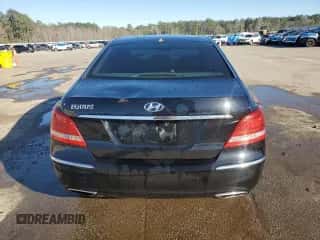 2012 Hyundai Equus Signature z VIN KMHGH4JH3CU056459, wystawiony jako Copart lot #47274415 z przebiegiem 101 440 mil mil oraz Szkoda całkowita • Salvage title. Historia ofert i sprzedaży dostępna na DreamBid. Obrazek 6.