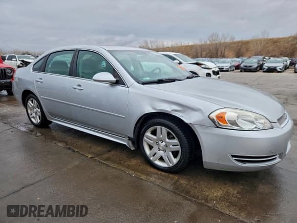 ✅ 2014 Chevrolet Impala LT • VIN: 2G1WB5E32E1125977 • Lot: 93768095. Listed on Copart with Not provided. Free auction sales archive from the USA and detailed vehicle history report at DreamBid. Image 4.