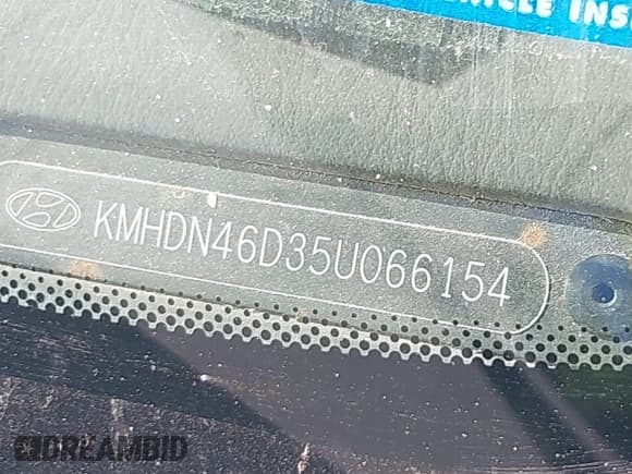 ✅ 2005 Hyundai Elantra GLS • VIN: KMHDN46D35U066154 • Lot: 42577219. Wystawiony na IAAI z przebiegiem 205 393 mil. Bezpłatny archiwum sprzedaży aukcyjnych z USA i szczegółowy raport historii pojazdu na DreamBid. Zdjęcie 9.