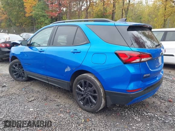 2024 Chevrolet Equinox RS с VIN 3GNAXWEG3RS177695, выставлен на аукционе IAAI как лот 43446566 с пробегом 10 386 миль миль и . История ставок и продаж доступна на DreamBid. Изображение 3.