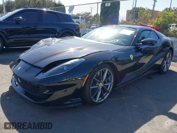 ✅ 2021 Ferrari 812 • VIN: ZFF97CMA5M0267441 • Lot: 40630250. Listed on IAAI with 3,851 mi. Free auction sales archive from the USA and detailed vehicle history report at DreamBid. Image 18.