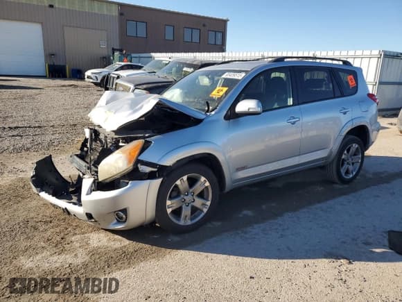 ✅ 2010 Toyota RAV4 Sport • VIN: JTMRK4DV7A5098320 • Lot: 90409515. Listed on Copart with Not provided. Free auction sales archive from the USA and detailed vehicle history report at DreamBid. Image 1.
