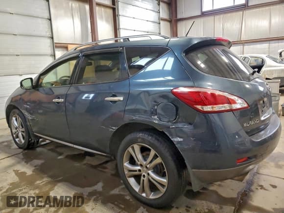 ✅ 2013 Nissan Murano LE • VIN: JN8AZ1MW5DW301451 • Lot: 93429555. Listed on Copart with 331,278 mi. Free auction sales archive from the USA and detailed vehicle history report at DreamBid. Image 2.