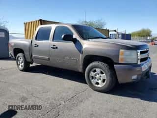 2007 Chevrolet Silverado 1500 1LT with VIN 2GCEK13M671710264, listed as a Copart auction lot 81694415 with 177,263 mi miles and Salvage title. Bid and sale history available at DreamBid. Image 4.