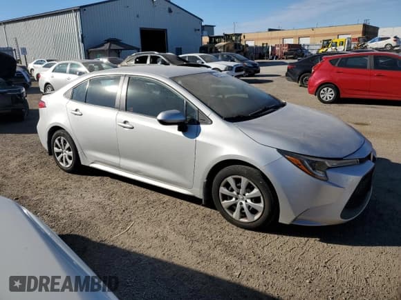 ✅ 2020 Toyota Corolla LE • VIN: 5YFBPRBE2LP110432 • Lot: 82056675. Listed on Copart with 276,345 mi. Free auction sales archive from the USA and detailed vehicle history report at DreamBid. Image 4.