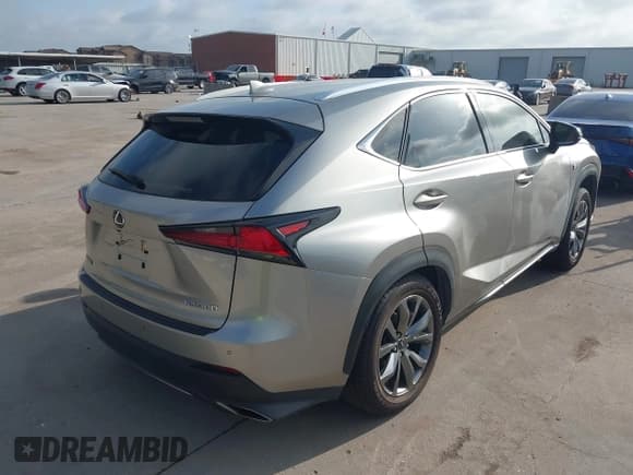 ✅ 2020 Lexus NX 300 F Sport • VIN: JTJSARBZ7L2175681 • Lot: 42551410. Listed on IAAI with 49,965 mi. Free auction sales archive from the USA and detailed vehicle history report at DreamBid. Image 4.