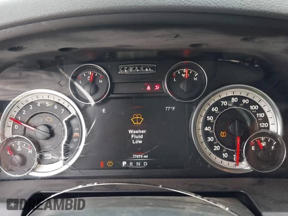 2018 Ram 1500 SLT with VIN 1C6RR6GG9JS169241, listed as a IAAI auction lot 42498561 with 77,075 mi miles and . Bid and sale history available at DreamBid. Image 7.