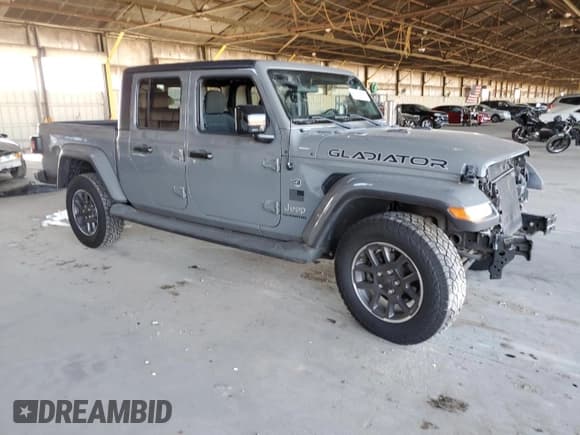 ✅ 2021 Jeep Gladiator Overland • VIN: 1C6HJTFG8ML546210 • Lot: 66041955. Listed on Copart with 45,937 mi. Free auction sales archive from the USA and detailed vehicle history report at DreamBid. Image 4.