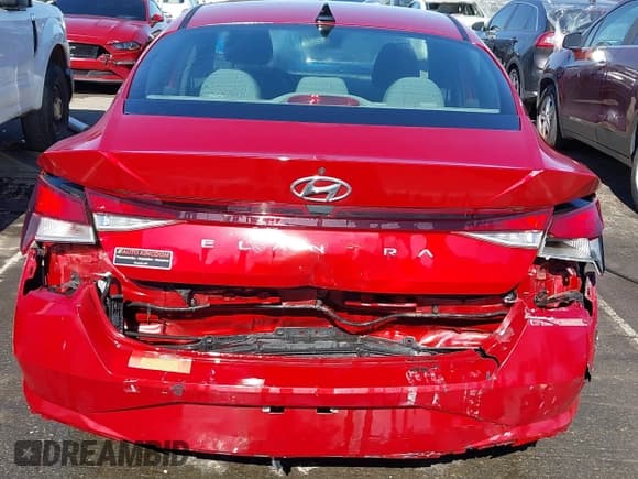 ✅ 2021 Hyundai Elantra SE • VIN: KMHLL4AG1MU071872 • Lot: 43457624. Listed on IAAI with 63,154 mi. Free auction sales archive from the USA and detailed vehicle history report at DreamBid. Image 6.