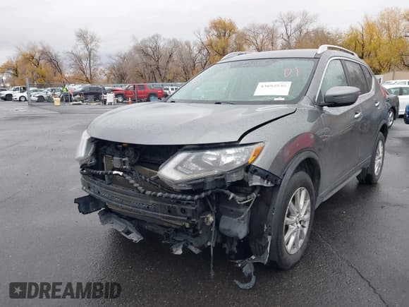 ✅ 2017 Nissan Rogue SV • VIN: KNMAT2MV4HP582359 • Lot: 43692535. Listed on IAAI with 153,063 mi. Free auction sales archive from the USA and detailed vehicle history report at DreamBid. Image 6.
