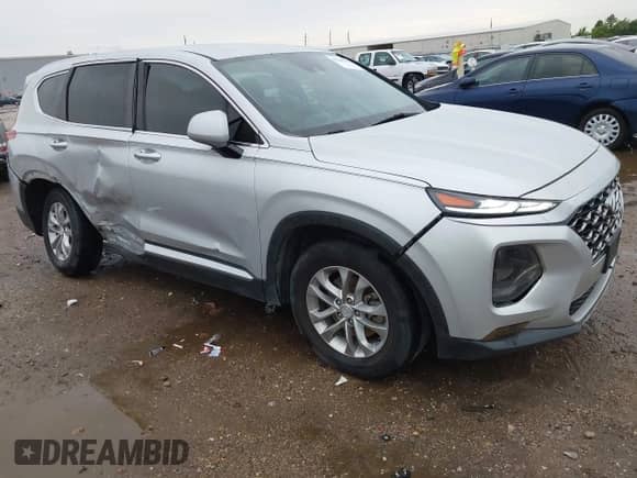 2019 Hyundai Santa Fe SEL Plus z VIN 5NMS33AD3KH130800, wystawiony jako IAAI lot #42666362 z przebiegiem 102 952 mil mil oraz . Historia ofert i sprzedaży dostępna na DreamBid. Obrazek 1.