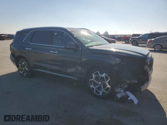 ✅ 2022 Hyundai Palisade Calligraphy • VIN: KM8R7DHE3NU408076 • Лот: 47955085. Опубликован ранее на Copart с пробегом 62 371 миль. Бесплатный доступ к архиву аукционных продаж из США и подробный отчёт об истории автомобиля на DreamBid. Изображение 4.