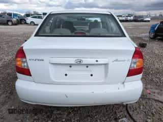 2002 Hyundai Accent GL z VIN KMHCG45C82U358523, wystawiony jako Copart lot #48247575 z przebiegiem 164 869 mil mil oraz Szkoda całkowita • Salvage title. Historia ofert i sprzedaży dostępna na DreamBid. Obrazek 6.