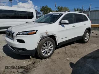 ✅ 2017 Jeep Cherokee Limited • VIN: 1C4PJMDS9HW584129 • Lot: 82249875. Listed on Copart with 132,249 mi. Free auction sales archive from the USA and detailed vehicle history report at DreamBid. Image 1.