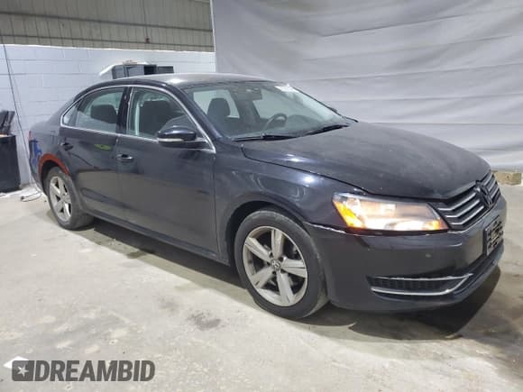 ✅ 2014 Volkswagen Passat SE • VIN: 1VWBT7A33EC034308 • Lot: 66356045. Listed on Copart with 94,617 mi. Free auction sales archive from the USA and detailed vehicle history report at DreamBid. Image 4.