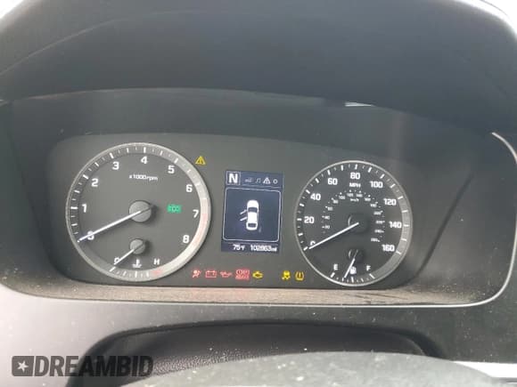 ✅ 2017 Hyundai Sonata Sport • VIN: 5NPE34AF3HH497731 • Lot: 70941022. Listed on Copart with 102,863 mi. Free auction sales archive from the USA and detailed vehicle history report at DreamBid. Image 9.