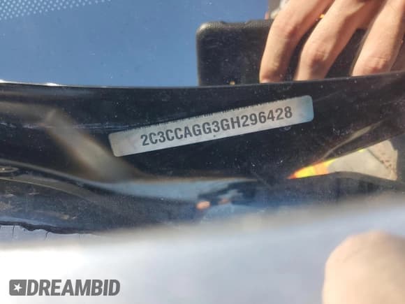 ✅ 2016 Chrysler 300 S • VIN: 2C3CCAGG3GH296428 • Lot: 86548035. Listed on Copart with 86,598 mi. Free auction sales archive from the USA and detailed vehicle history report at DreamBid. Image 12.