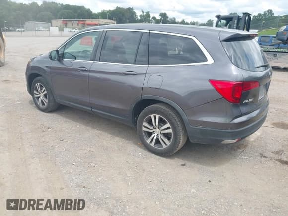 ✅ 2017 Honda Pilot EX-L • VIN: 5FNYF5H55HB038934 • Lot: 42892558. Listed on IAAI with 80,984 mi. Free auction sales archive from the USA and detailed vehicle history report at DreamBid. Image 3.
