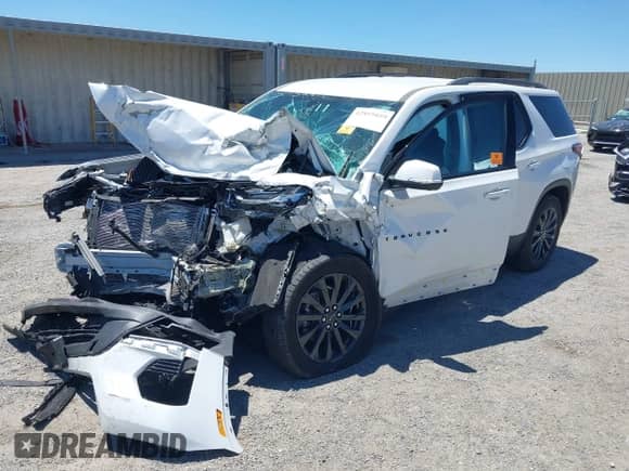 2023 Chevrolet Traverse RS with VIN 1GNERJKW1PJ207107, listed as a IAAI auction lot 42815059 with Not provided miles and . Bid and sale history available at DreamBid. Image 17.