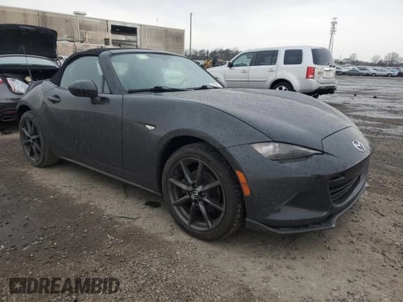 ✅ 2016 Mazda MX-5 Miata Club • VIN: JM1NDAC77G0106030 • Лот: 47208005. Опубликован ранее на Copart с пробегом 25 601 миль. Бесплатный доступ к архиву аукционных продаж из США и подробный отчёт об истории автомобиля на DreamBid. Изображение 4.