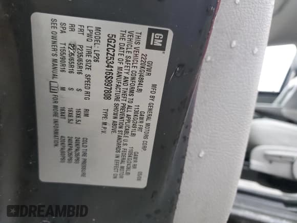 ✅ 2006 Saturn VUE • VIN: 5GZCZ53416S897808 • Lot: 88586595. Wystawiony na Copart z przebiegiem Nie podano. Bezpłatny archiwum sprzedaży aukcyjnych z USA i szczegółowy raport historii pojazdu na DreamBid. Zdjęcie 12.