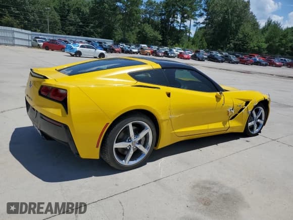 ✅ 2014 Chevrolet Corvette 3LT • VIN: 1G1YF2D71E5120204 • Lot: 64175275. Listed on Copart with 65,111 mi. Free auction sales archive from the USA and detailed vehicle history report at DreamBid. Image 3.