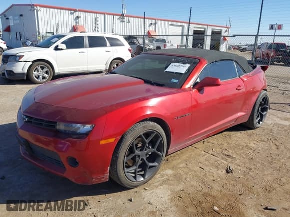 ✅ 2014 Chevrolet Camaro LT • VIN: 2G1FB3D34E9271451 • Lot: 43628780. Listed on IAAI with 98,470 mi. Free auction sales archive from the USA and detailed vehicle history report at DreamBid. Image 2.