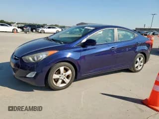 ✅ 2013 Hyundai Elantra GLS • VIN: 5NPDH4AE4DH295592 • Lot: 69315655. Listed on Copart with 129,891 mi. Free auction sales archive from the USA and detailed vehicle history report at DreamBid. Image 1.