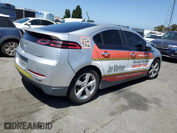 ✅ 2015 Chevrolet Volt • VIN: 1G1RD6E48FU109150 • Lot: 58051464. Wystawiony na Copart z przebiegiem 109 097 mil. Bezpłatny archiwum sprzedaży aukcyjnych z USA i szczegółowy raport historii pojazdu na DreamBid. Zdjęcie 3.