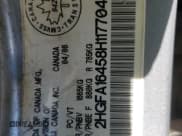 ✅ 2008 Honda Civic DX-G • VIN: 2HGFA16458H117704 • Лот: 54756145. Опубликован ранее на Copart с пробегом 400 184 миль. Бесплатный доступ к архиву аукционных продаж из США и подробный отчёт об истории автомобиля на DreamBid. Изображение 13.