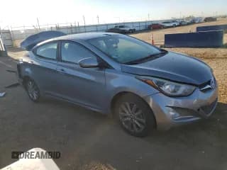 ✅ 2014 Hyundai Elantra SE • VIN: KMHDH4AE0EU108934 • Lot: 81496115. Listed on Copart with 134,345 mi. Free auction sales archive from the USA and detailed vehicle history report at DreamBid. Image 4.