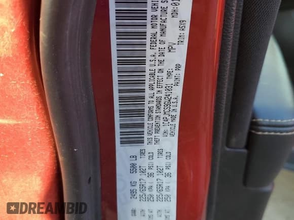 ✅ 2016 Jeep Grand Cherokee • VIN: 1C4PJM0S9GW241031 • Lot: 42145185. Listed on Copart with 106,884 mi. Free auction sales archive from the USA and detailed vehicle history report at DreamBid. Image 13.