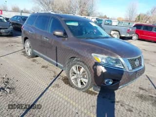 ✅ 2015 Nissan Pathfinder Platinum • VIN: 5N1AR2MM5FC683366 • Lot: 43751176. Listed on IAAI with Not provided. Free auction sales archive from the USA and detailed vehicle history report at DreamBid. Image 1.
