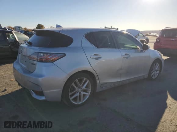 ✅ 2015 Lexus CT 200h • VIN: JTHKD5BH1F2232809 • Lot: 90973195. Wystawiony na Copart z przebiegiem 185 400 mil. Bezpłatny archiwum sprzedaży aukcyjnych z USA i szczegółowy raport historii pojazdu na DreamBid. Zdjęcie 3.
