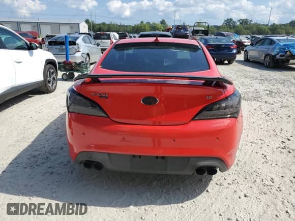2014 Hyundai Genesis Coupe Grand Touring z VIN KMHHU6KJ4EU117611, wystawiony jako Copart lot #68989274 z przebiegiem 116 495 mil mil oraz Czysty tytuł • Clean title. Historia ofert i sprzedaży dostępna na DreamBid. Obrazek 6.