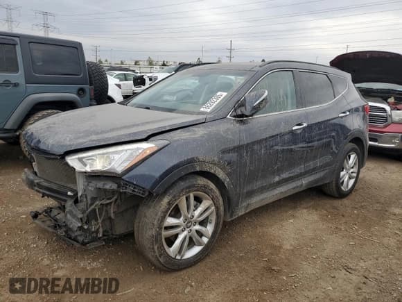 ✅ 2014 Hyundai Santa Fe • VIN: 5XYZWDLAXEG222726 • Лот: 86292305. Опубликован ранее на Copart с пробегом 44 524 миль. Бесплатный доступ к архиву аукционных продаж из США и подробный отчёт об истории автомобиля на DreamBid. Изображение 1.