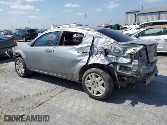 2014 Dodge Avenger SE с VIN 1C3CDZAB2EN202858, выставлен на аукционе Copart как лот 62815833 с пробегом 149 383 миль миль и Списание • Salvage title. История ставок и продаж доступна на DreamBid. Изображение 2.