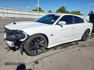2016 Dodge Charger R/T Scat Pack с VIN 2C3CDXGJ2GH230853, выставлен на аукционе Copart как лот 80540825 с пробегом 53 924 миль миль и Списание • Salvage title. История ставок и продаж доступна на DreamBid. Изображение 1.
