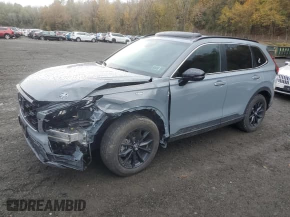 ✅ 2025 Honda CR-V Sport • VIN: 7FARS6H55SE075595 • Lot: 87358135. Listed on Copart with 15,133 mi. Free auction sales archive from the USA and detailed vehicle history report at DreamBid. Image 1.