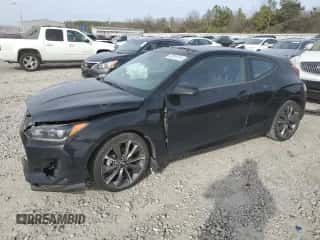 2019 Hyundai Veloster 2.0 с VIN KMHTG6AF2KU013094, выставлен на аукционе Copart как лот 43910314 с пробегом 91 143 миль миль и Списание • Salvage title. История ставок и продаж доступна на DreamBid. Изображение 1.