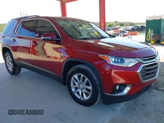 ✅ 2020 Chevrolet Traverse LT Cloth • VIN: 1GNERGKW9LJ228526 • Lot: 43614403. Listed on IAAI with 65,663 mi. Free auction sales archive from the USA and detailed vehicle history report at DreamBid. Image 1.