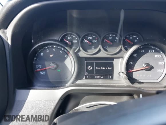 ✅ 2023 Chevrolet Silverado 1500 Custom • VIN: 3GCPABEK5PG262216 • Lot: 43852032. Wystawiony na IAAI z przebiegiem 34 397 mil. Bezpłatny archiwum sprzedaży aukcyjnych z USA i szczegółowy raport historii pojazdu na DreamBid. Zdjęcie 7.