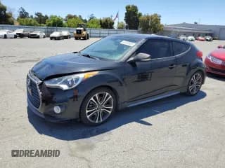 ✅ 2016 Hyundai Veloster Turbo • VIN: KMHTC6AE8GU281075 • Lot: 61605505. Wystawiony na Copart z przebiegiem 125 904 mil. Bezpłatny archiwum sprzedaży aukcyjnych z USA i szczegółowy raport historii pojazdu na DreamBid. Zdjęcie 1.