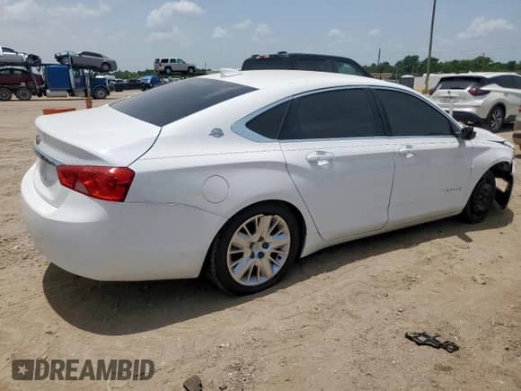 2018 Chevrolet Impala LS with VIN 2G11X5SA1J9146944, listed as a Copart auction lot 62578435 with 134,591 mi miles and Salvage title. Bid and sale history available at DreamBid. Image 3.