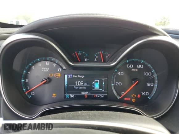 2017 Chevrolet Impala LT with VIN 1G1105S33HU192522, listed as a Copart auction lot 82408215 with 96,024 mi miles and Salvage title. Bid and sale history available at DreamBid. Image 9.