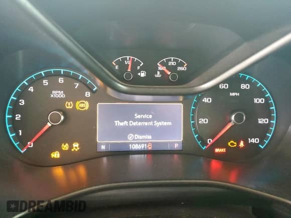 2022 Chevrolet Colorado 2WD Z71 z VIN 1GCGSDEN5N1136713, wystawiony jako Copart lot #81341115 z przebiegiem 108 691 mil mil oraz Szkoda całkowita • Salvage title. Historia ofert i sprzedaży dostępna na DreamBid. Obrazek 9.