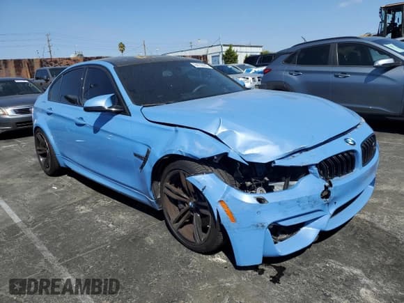 ✅ 2016 BMW M3 • VIN: WBS8M9C58G5D30707 • Lot: 84759295. Listed on Copart with 74,808 mi. Free auction sales archive from the USA and detailed vehicle history report at DreamBid. Image 4.